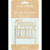 Cake Topper Bois Happy Birthday 12 cm Scrapcooking