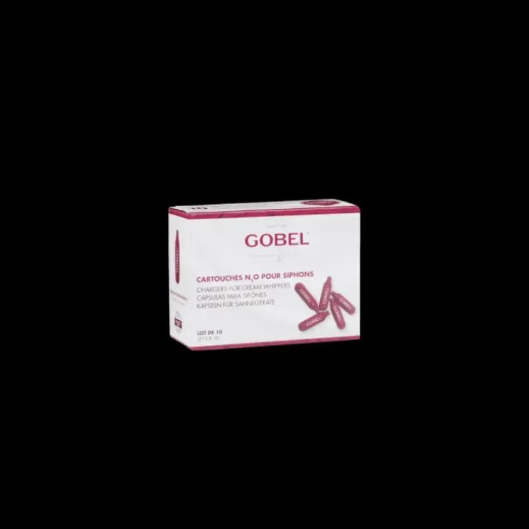 Cartouches de Gaz N₂0 pour Siphon (x10) Gobel