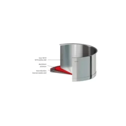 Casserole Ø 14 cm Strate Amovible Inox Cristel