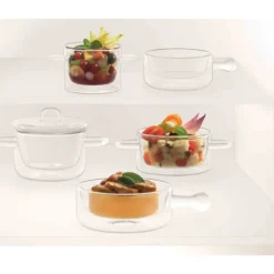 Casserole en Verre Double Paroi 27 cl (x2) Luigi Bormioli THERMIC GLASS