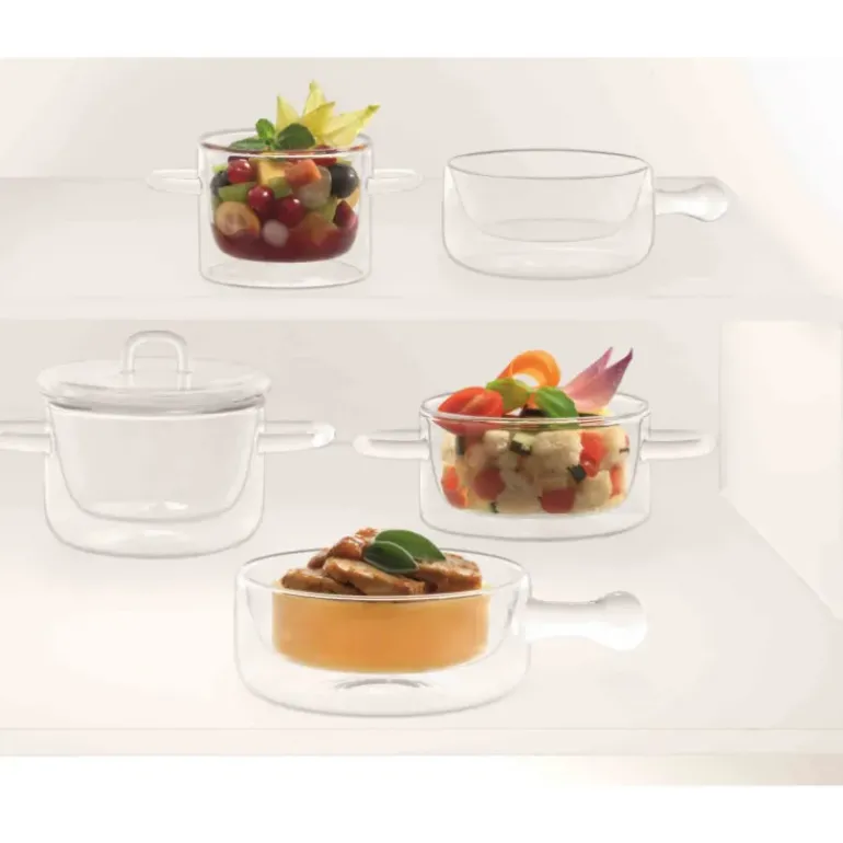Casserole en Verre Double Paroi 27 cl (x2) Luigi Bormioli THERMIC GLASS
