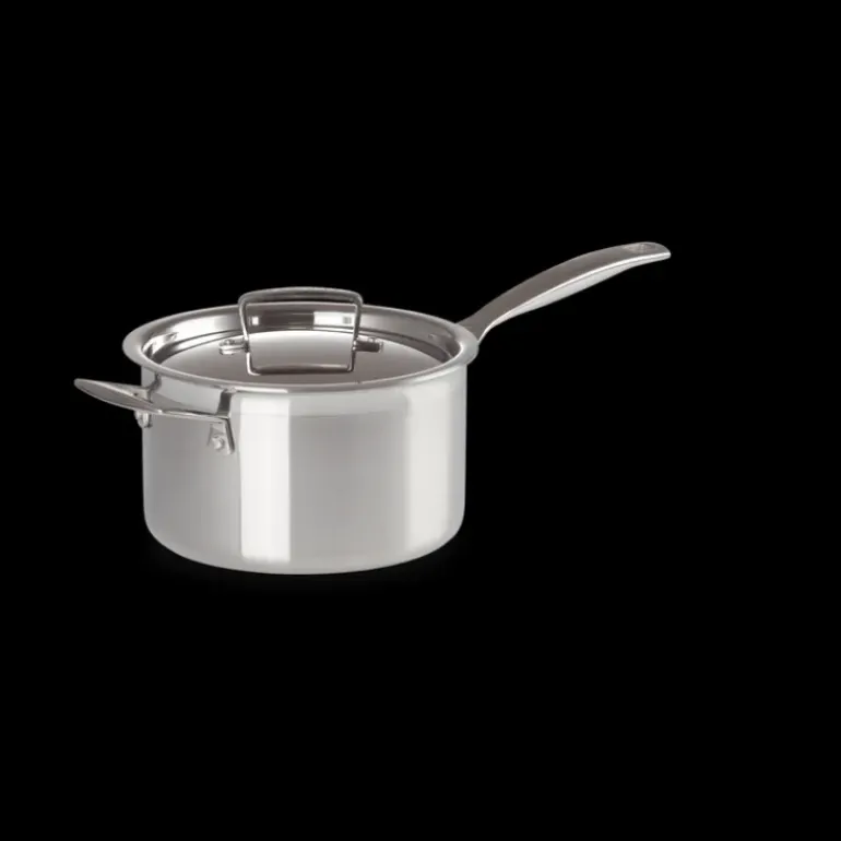 Casserole Inox avec Couvercle 20 cm Le Creuset