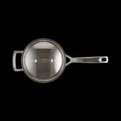 Casserole Inox avec Couvercle 18 cm Le Creuset