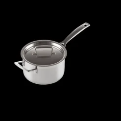 Casserole Inox avec Couvercle 18 cm Le Creuset