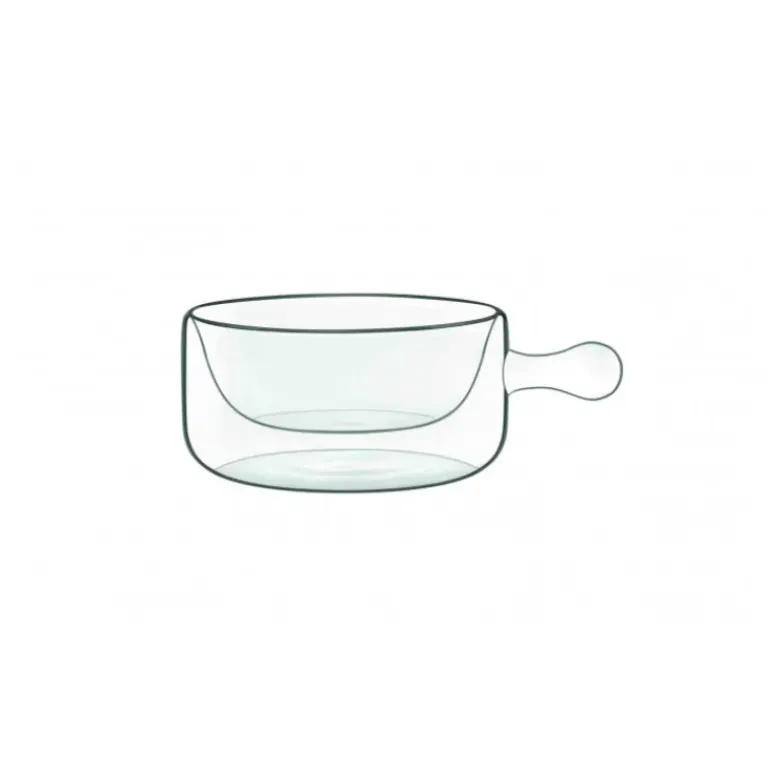 Casserole Verre Double Paroi 16 cl (x2) Luigi Bormioli THERMIC GLASS