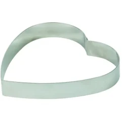 Cercle à Entremets Coeur Inox 20 cm x H 3 cm Mallard