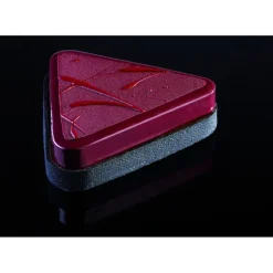 Cercle à Entremets Triangle Inox Micro-perforé 17,5 x 16 cm x H 3,5 cm Pavoni