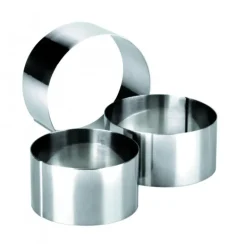 Cercle à Mousse Inox Ø 7 cm x H 4,5 cm Ibili
