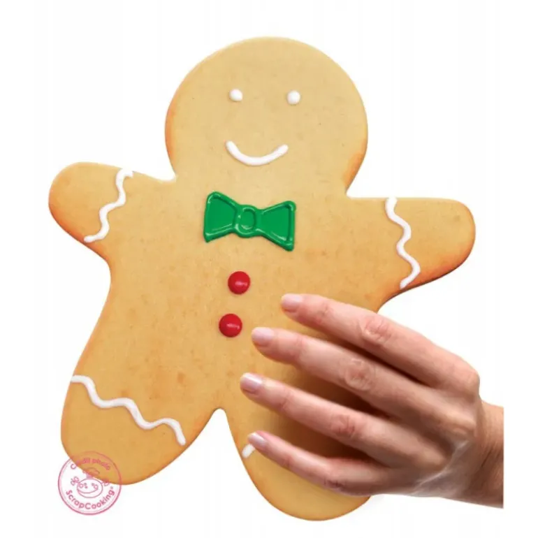 Cercle à Pâtisserie Inox Bonhomme XXL 29 x 24 cm ScrapCooking