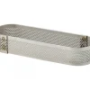 Cercle à Tarte Oblong Inox Perforé 18x6 cm H.2 cm