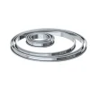Cercle à Tarte perforé Ø 26 cm en Inox par De Buyer