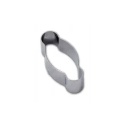 Cercle Inox Coquille de Noël 26 x 9,5 cm x H 4,5 cm Gobel