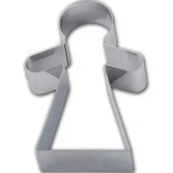 Cercle Inox Mannele Femme 10,5 x 7 cm x H 1,5 cm Gobel