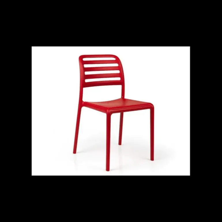 Chaise en Polypropylène Costa Bistrot Rouge Nardi