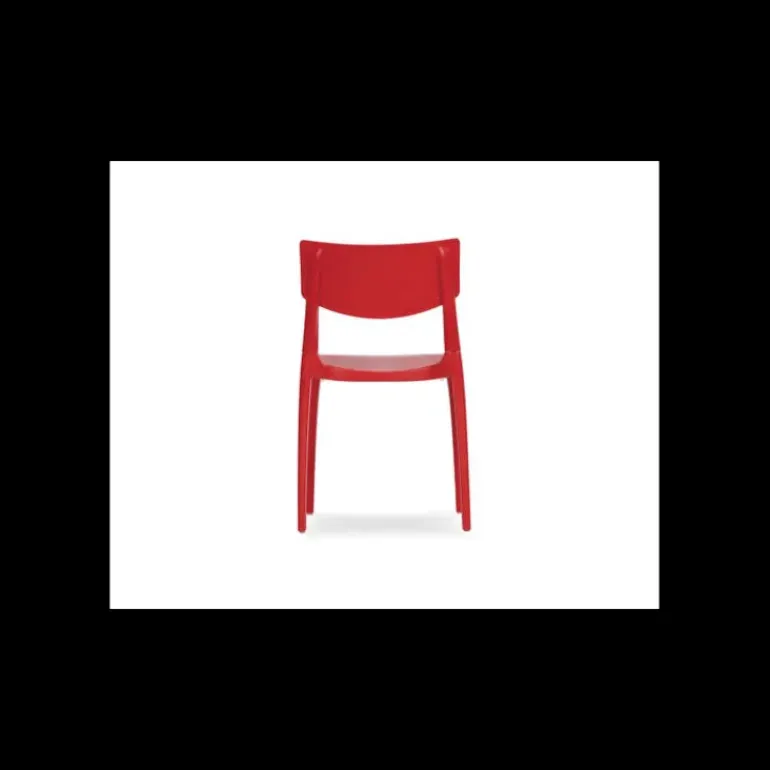 Chaise en Polypropylène Town Rouge Ezpeleta