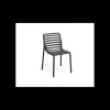 Chaise en Résine Doga Anthracite Nardi