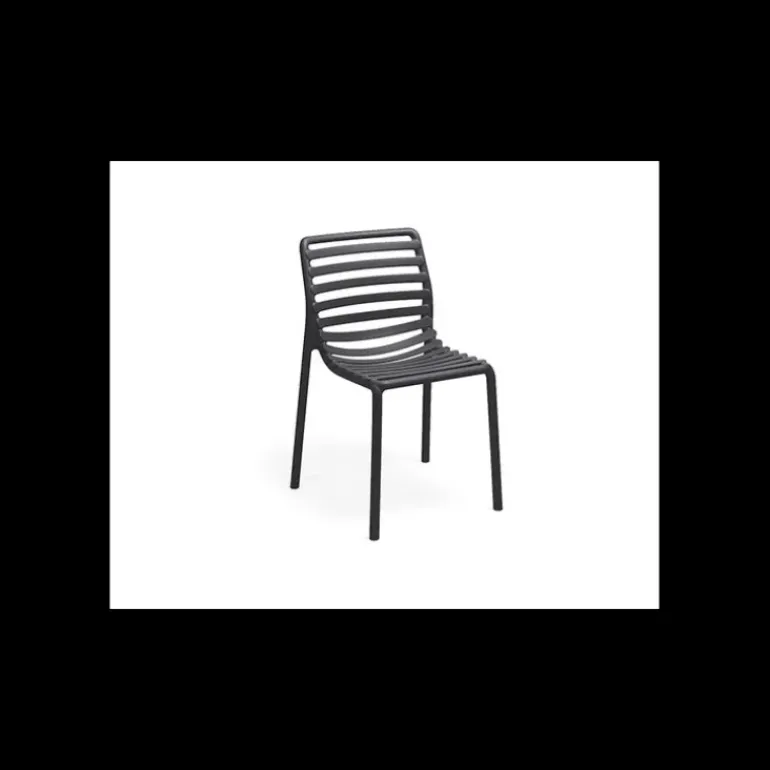 Chaise en Résine Doga Anthracite Nardi