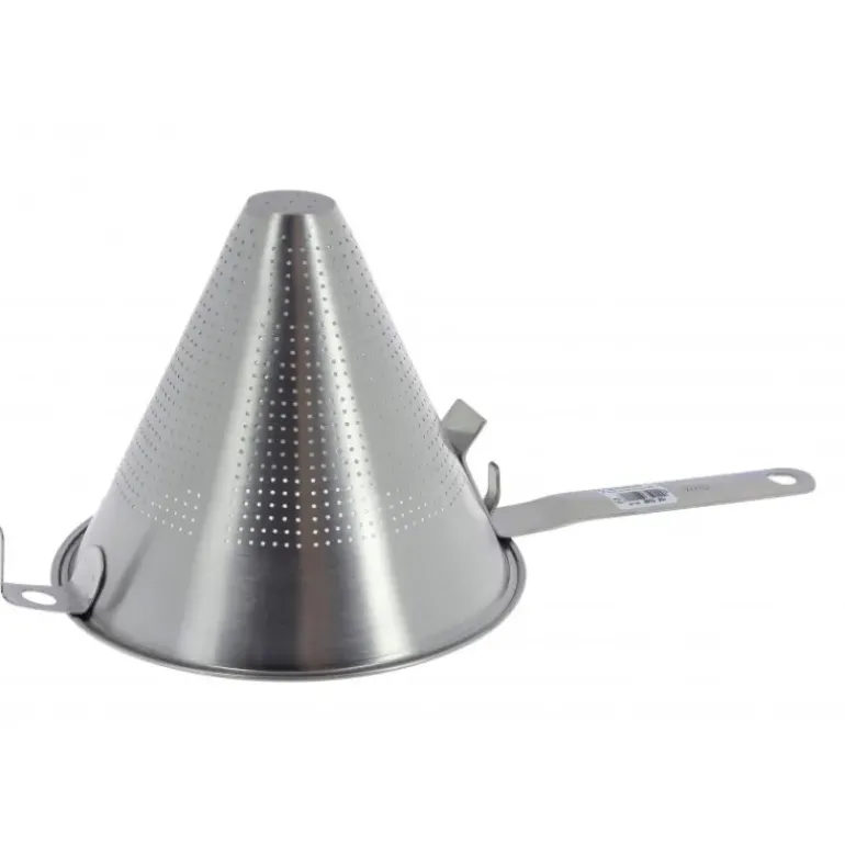 Chinois de Cuisine Inox Ø 20 cm x H 18 cm Perforation 1,5 mm De Buyer