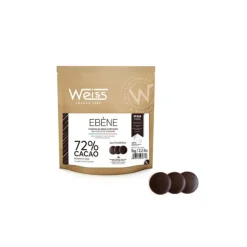 Chocolat Noir 72% Ebène 1 kg Weiss