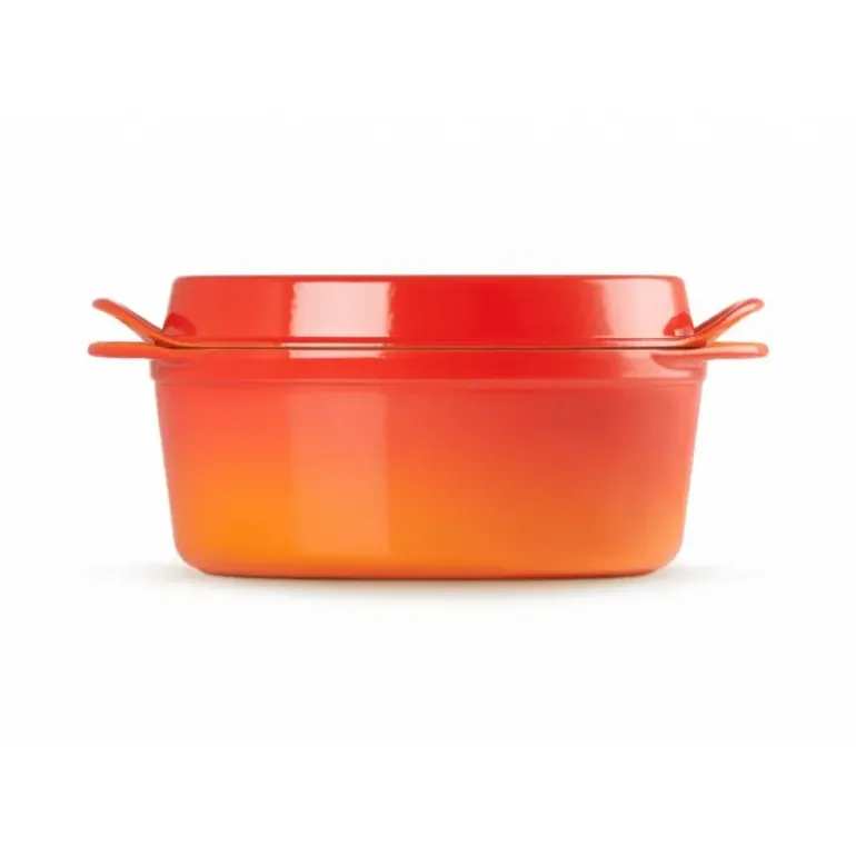 Cocotte Doufeu Ovale en Fonte 32 cm Noir Mat Le Creuset