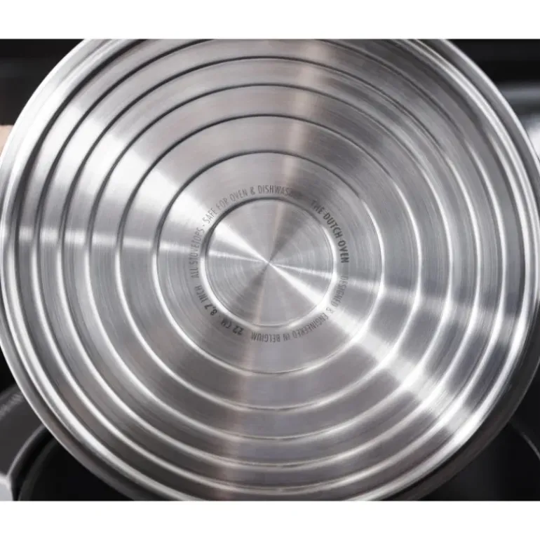 Cocotte en Fonte d'Aluminium Ø22 cm 3.3L CELESTE GreenPan