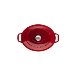 Cocotte en Fonte Ovale 31 cm Rubis Chasseur