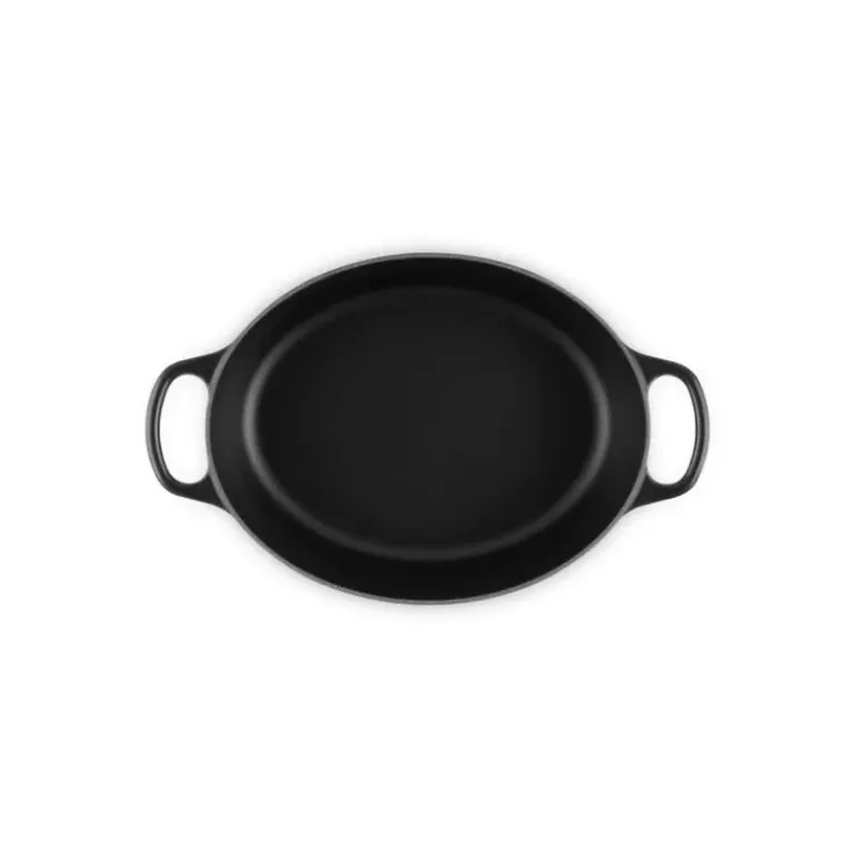 Cocotte en fonte Ovale 40 cm Noir mat Le Creuset Signature