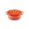 Cocotte en Fonte Ovale 29 cm Volcanique Le Creuset Signature