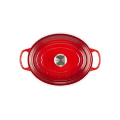 Cocotte en Fonte Ovale 27 cm Cerise Le Creuset Signature