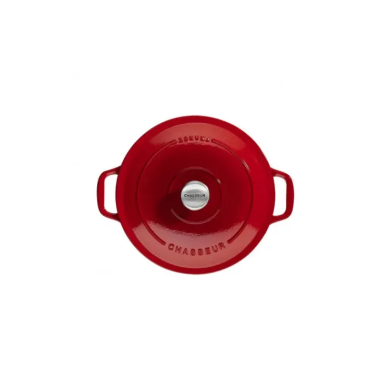 Cocotte en Fonte Ronde 20 cm Rubis Chasseur