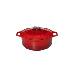Cocotte en Fonte Ronde 20 cm Rubis Chasseur