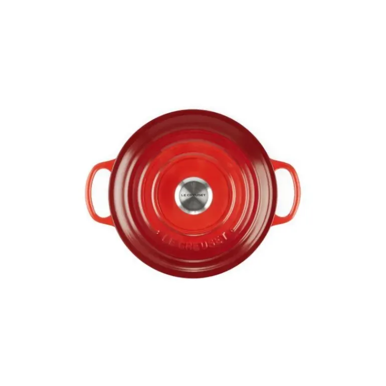 Cocotte en Fonte Ronde 18 cm Cerise Le Creuset Signature