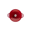 Cocotte en Fonte Ronde 18 cm Rubis Chasseur