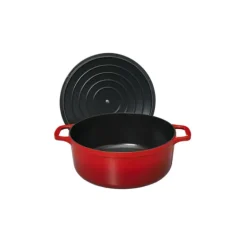 Cocotte en Fonte Ronde 28 cm Rubis Chasseur