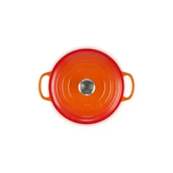 Cocotte en fonte Ronde 24 cm Volcanique Le Creuset Signature