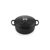 Cocotte en Fonte Ronde 22 cm Noir mat Le Creuset Signature