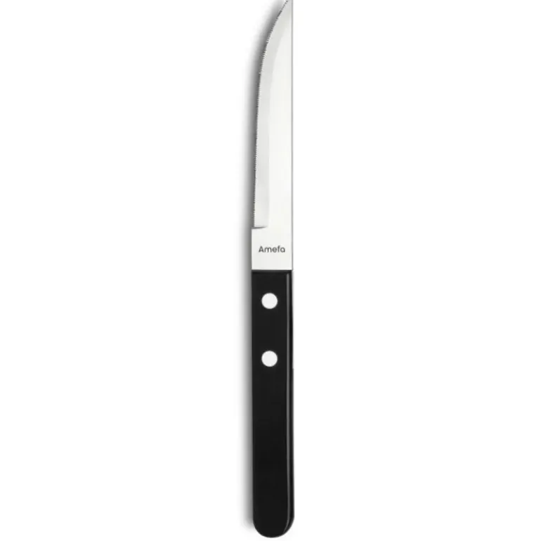 Coffret 6 Couteaux Steak Pizza 21,6 cm Amefa