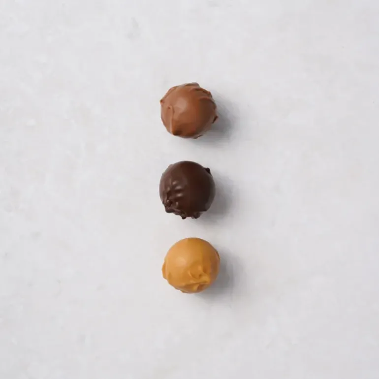 Coffret 12 Truffes Enrobage Chocolat 150 g Valrhona