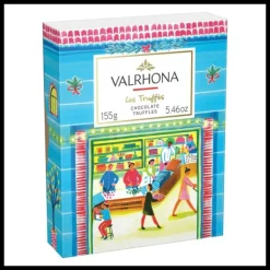Coffret 12 Truffes Noël Enrobage Chocolat 155 g Valrhona