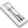 Coffret Découpe Viande Couteau à Découper 22 cm et Fourchette Diapason 21 cm Oryx Déglon