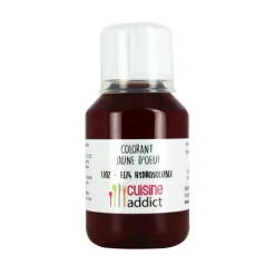 Colorant alimentaire Jaune d'Oeuf E102/E124 Liquide 115 ml