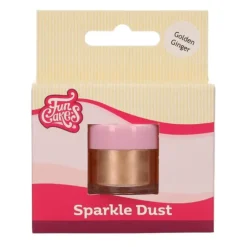 Colorant Alimentaire Or Brun Métallisé 3,5 g Funcakes