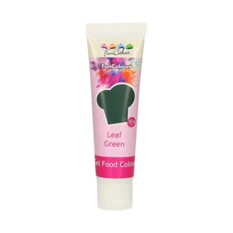 Colorant gel alimentaire Vert feuille FunCakes 30 g