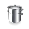 Couscoussier en Acier Inoxydable 15L Ø28cm CHAMBORD Beka