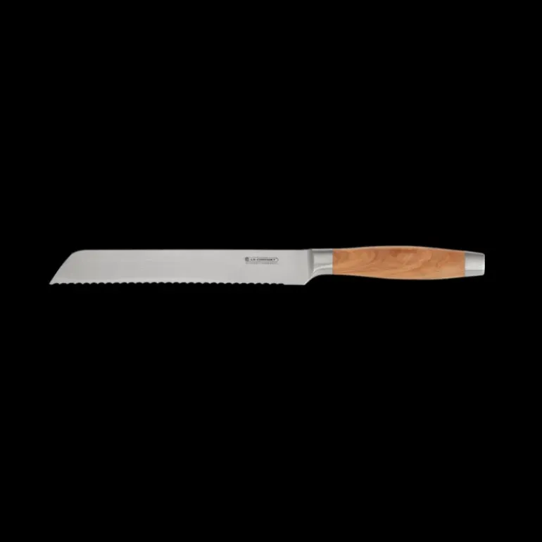 Couteau à Pain en Bois d'Olivier 20 cm Le Creuset