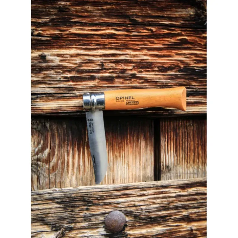Couteau de Poche N°8 en Carbone Opinel