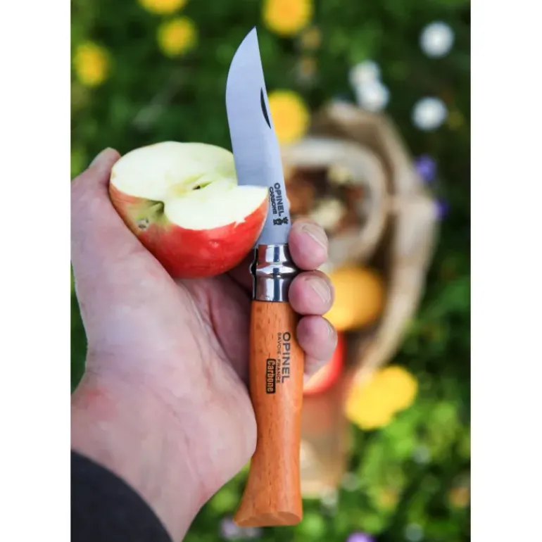Couteau de Poche N°8 en Carbone Opinel