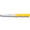 Couteau de Table Cranté 10,5 cm Sabatier Jaune