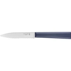 Couteau d'Office 10 cm Cranté Bleu Les Essentiels + Opinel