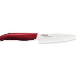 Couteau d'Office Céramique 11 cm Kyocera Rouge